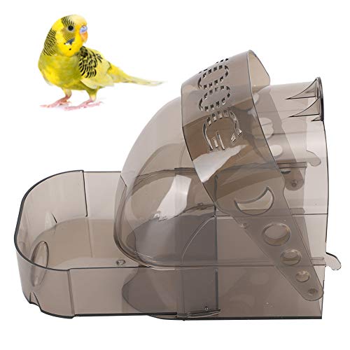 Zyyini Hängendes Vogelbad aus Kunststoff, Futterkasten, für Kleine Kanarienvögel von Zyyini