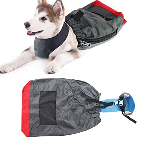 Zyyini Haustier-Verletzungsschutztasche, Haustierschutztasche, Oxford-Stoff-Haustierschutztasche, Hundeschlepptasche (M) von Zyyini