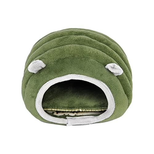 a-r Hamsterbett – Hamster-Bettwärmer | niedliches rutschfestes Hamster-Schlafnest für kleine Tiere, geeignet für Zwerghamster, Mini-Igel und kleine Haustiere a-r Hamsterbett – Hamster-Bettwärmer | niedliches rutschfestes Hamster-Schlafnest für kleine Tiere, geeignet für Zwerghamster, Mini-Igel und kleine Haustiere von a-r