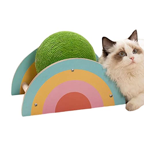 a-r Katzenkratzer-Spielzeugball | Interaktiver Massivholz-Kratzer,Langlebige und stabile Haustiergeschenke für Ihre Haustiere, Tierbesitzer, Freunde, Nachbarn und mehr a-r Katzenkratzer-Spielzeugball | Interaktiver Massivholz-Kratzer,Langlebige und stabile Haustiergeschenke für Ihre Haustiere, Tierbesitzer, Freunde, Nachbarn und mehr von a-r