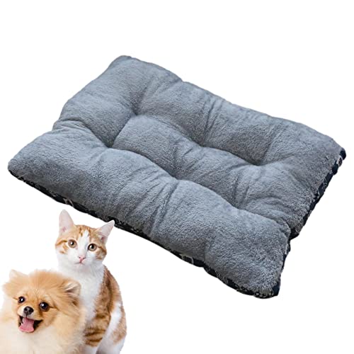 a-r Plüsch-Hundebett – Plüsch, weiches Haustier-Winter-Schlafkissen mit rutschfester Unterseite | Hundehütten-Pad Plüsch-Welpenbett für drinnen Katzen oder kleine Hunde, Welpen, Kätzchen a-r Plüsch-Hundebett – Plüsch, weiches Haustier-Winter-Schlafkissen mit rutschfester Unterseite | Hundehütten-Pad Plüsch-Welpenbett für drinnen Katzen oder kleine Hunde, Welpen, Kätzchen von a-r