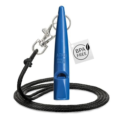 ACME Hundepfeife No. 211,5 + GRATIS Pfeifenband - Das Original aus England - laut und weitreichend (Snorkel Blue) von ACME