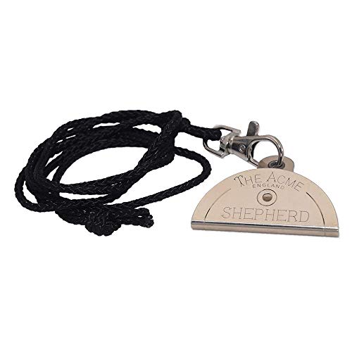 ACME No. 575 Hütehundepfeife Zungenpfeife Shepherd aus Metall mit GRATIS Pfeifenband | Ideal für das Hundetraining ACME No. 575 Hütehundepfeife Zungenpfeife Shepherd aus Metall mit GRATIS Pfeifenband | Ideal für das Hundetraining von ACME