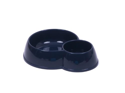Futter- Saufnapf Doppelnapf 170-450 ml dunkelblau Futter- Saufnapf Doppelnapf 170-450 ml dunkelblau von adena
