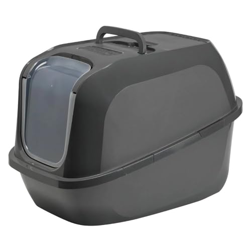XXL Jumbo Katzentoilette Mega Deluxe dunkelgrau XXL Jumbo Katzentoilette Mega Deluxe dunkelgrau von adena