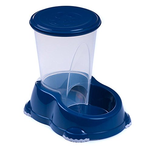 Smart Snacker 1,5 l Futterautomat - blau Smart Snacker 1,5 l Futterautomat - blau von adena