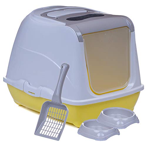 Sondermodell Flipcat 50 graubeige/Design 23 + Jumbo Schaufel + 2 Näpfe Sondermodell Flipcat 50 graubeige/Design 23 + Jumbo Schaufel + 2 Näpfe von adena