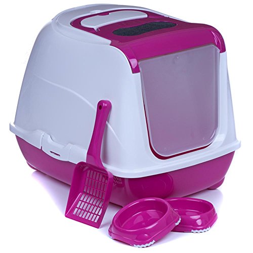 Katzentoilette Flipcat 50 pink - Setangebot von adena