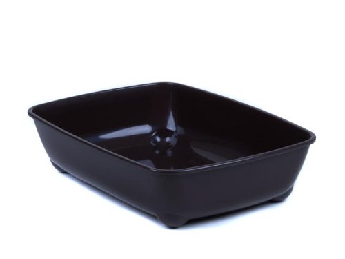 Katzentoilette Schale 42 cm schwarz von adena