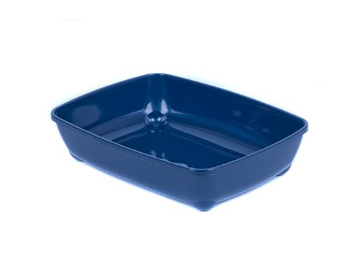 Katzentoilette Schale 50 cm blau von adena