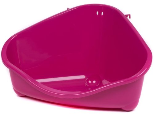 Nagertoilette Nagerklo Größe L - pink von adena