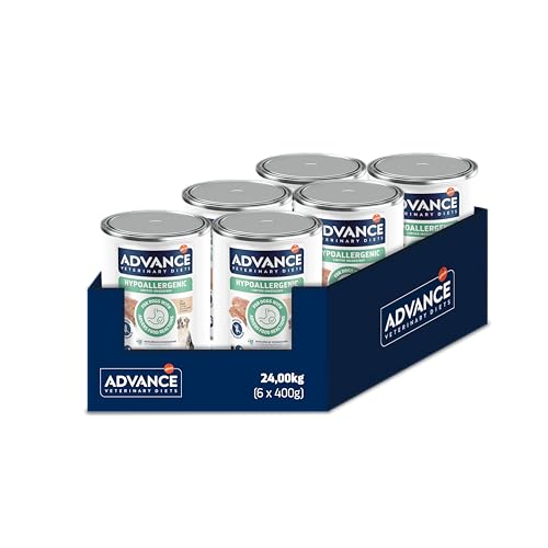 Advance Diets Nassfutter für Hunde, hypoallergen, mit Ente – 6 Dosen x 400 g von affinity ADVANCE VETERINARY DIETS