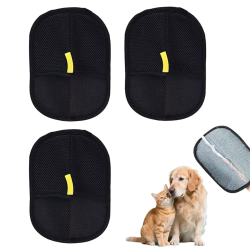 afhgdjr 3 StüCk Fellmagnet - Tierhaarentferner Handschuh,Fell Magnet Handschuh,Pet Hair Remover Glove,Tierhaar Handschuh Pfotenstern BüRste FüR Hunde & Katzen afhgdjr 3 StüCk Fellmagnet - Tierhaarentferner Handschuh,Fell Magnet Handschuh,Pet Hair Remover Glove,Tierhaar Handschuh Pfotenstern BüRste FüR Hunde & Katzen von afhgdjr