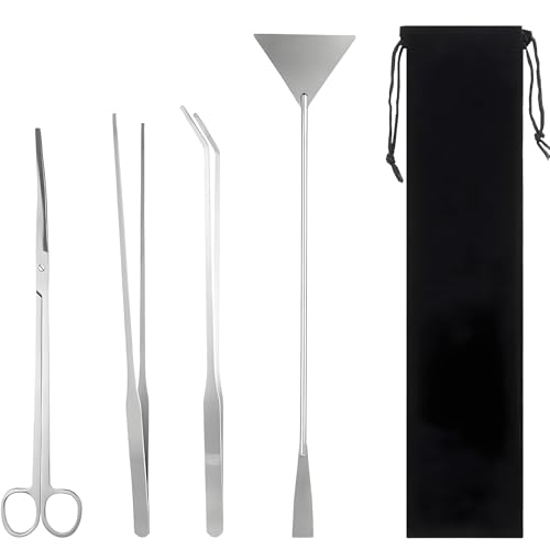 afhgdjr Aquarium ZubehöR4 In 1 Aquarium Reinigungsset Aquarium Werkzeug Set Mit Lang Pinzette Schere Spatel Aquascape Tool Fisch Starter Kits Aquarienpflanzenkies Reinigen FüR Aquarium Unterschrank afhgdjr Aquarium ZubehöR4 In 1 Aquarium Reinigungsset Aquarium Werkzeug Set Mit Lang Pinzette Schere Spatel Aquascape Tool Fisch Starter Kits Aquarienpflanzenkies Reinigen FüR Aquarium Unterschrank von afhgdjr