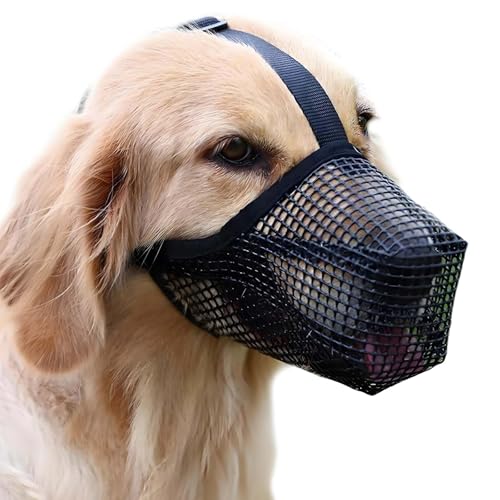 Maulkorb für Große Hunde, Maulkorb Kleine Hunde Verstellbarer Hundemaulkorb Muzzle L Größe Atmungsaktive Haustier Maske Maulschlaufe Hund, Weicher Netzmaulkorb für Kleine für Hundetraining Maulkorb für Große Hunde, Maulkorb Kleine Hunde Verstellbarer Hundemaulkorb Muzzle L Größe Atmungsaktive Haustier Maske Maulschlaufe Hund, Weicher Netzmaulkorb für Kleine für Hundetraining von agogue