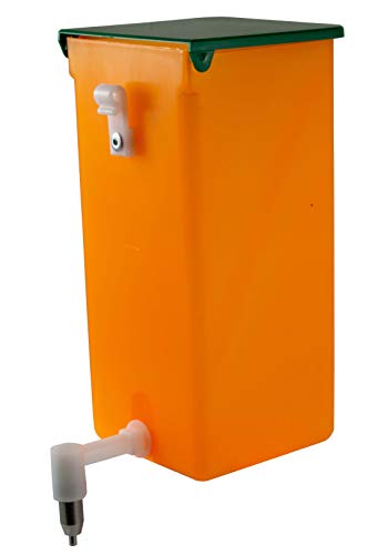 agrarking.de Nippeltränke orange 1 Liter - Tränke Kunststoff-Halterung Licht + Vitaminschutz von agrarking.de