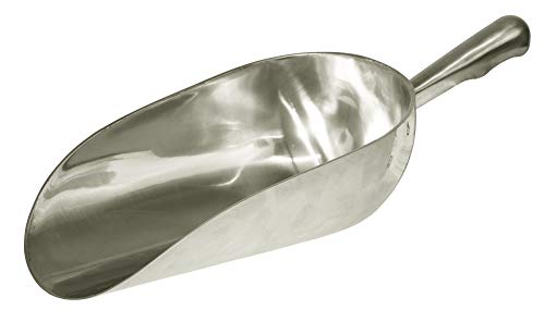 Abwiegeschaufel Alu rund 1800 ml Wiegeschaufel Futterschaufel Mehl Gewürze Tee Bonbon von agrarking.de