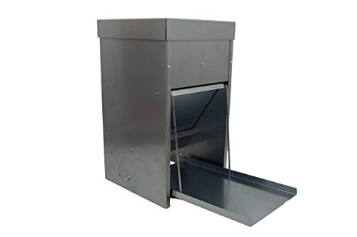 agrarking.de Futterautomat Trittklappe 10L - Geflügelfutterautomat Platte Futter Trog Spender Silo agrarking.de Futterautomat Trittklappe 10L - Geflügelfutterautomat Platte Futter Trog Spender Silo von agrarking.de