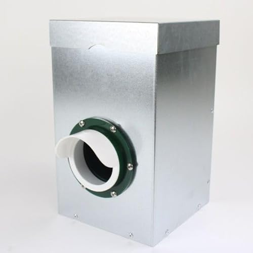 agrarking Metal Port Feeder - Futterautomat Bullauge 8kg für Hühner und Geflügel von agrarking