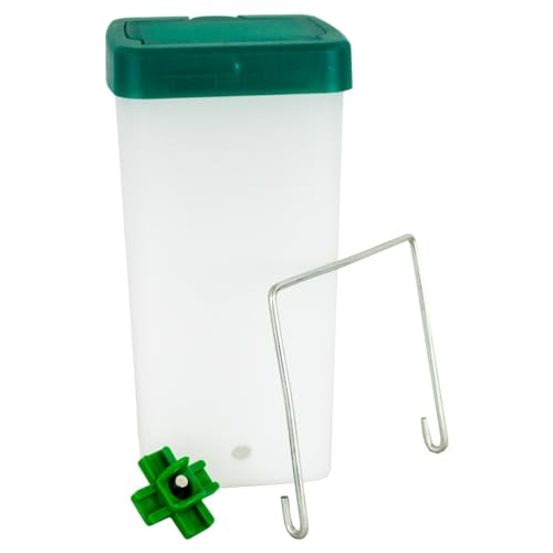 Nippeltränke weiß mit horizontalem Nippel - 1 Liter Füllmenge Nippeltränke weiß mit horizontalem Nippel - 1 Liter Füllmenge von agrarking