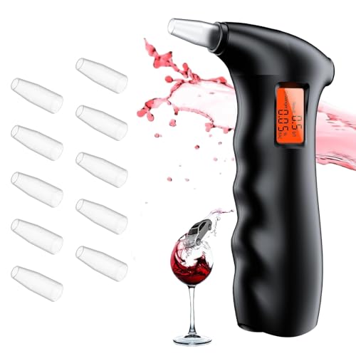 Alkoholtester, Alkoholtester Polizeigenau, Promilletester mit 10 Mundstücke, Tragbarer Alkoholtester,Promille Messgerät Mit Digitalem LCD-Bildschirm für den Einsatz zu Hause oder auf Partys Alkoholtester, Alkoholtester Polizeigenau, Promilletester mit 10 Mundstücke, Tragbarer Alkoholtester,Promille Messgerät Mit Digitalem LCD-Bildschirm für den Einsatz zu Hause oder auf Partys von aiMaKE