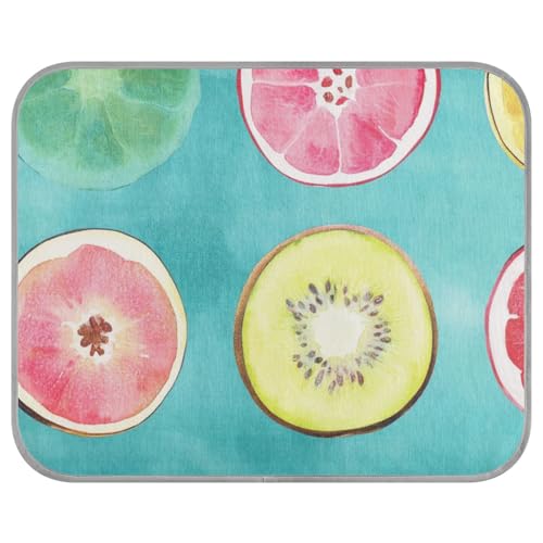 Beauty Fruit Kühlende Hundedecke, kühlendes Hundebett, waschbar, für Kaninchen, drinnen, waschbar, 56 x 70 cm, Blaugrün Beauty Fruit Kühlende Hundedecke, kühlendes Hundebett, waschbar, für Kaninchen, drinnen, waschbar, 56 x 70 cm, Blaugrün von aidingzhi