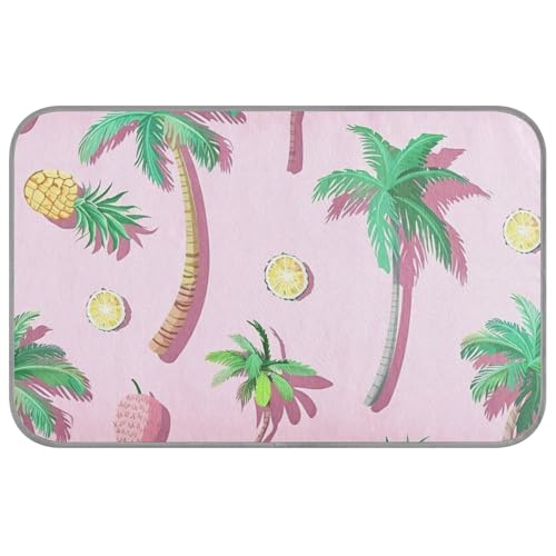 Kühlbett mit Kokospalmen und Ananas, kühlendes Kühlbett für Outdoor-Katzen für Kaninchen, Outdoor-Essentials 60 x 97 cm Kühlbett mit Kokospalmen und Ananas, kühlendes Kühlbett für Outdoor-Katzen für Kaninchen, Outdoor-Essentials 60 x 97 cm von aidingzhi