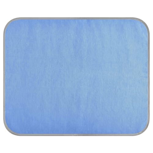 Kühldecke für mittelgroße Hunde, einfarbig, Maisblumenblau, einfarbig, kühlendes Hundebett für Welpen, Reisen, Sommer, 56 x 70 cm Kühldecke für mittelgroße Hunde, einfarbig, Maisblumenblau, einfarbig, kühlendes Hundebett für Welpen, Reisen, Sommer, 56 x 70 cm von aidingzhi