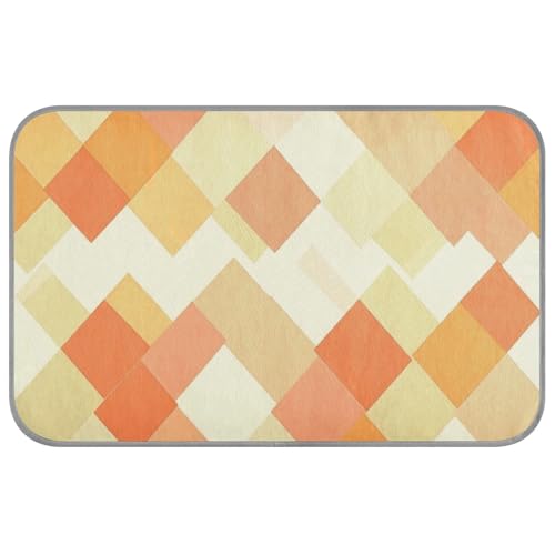 Neutrales Kühlkissen für Katzen, rautenförmig, nicht elektrisch, 60 x 97 cm, Orange Neutrales Kühlkissen für Katzen, rautenförmig, nicht elektrisch, 60 x 97 cm, Orange von aidingzhi