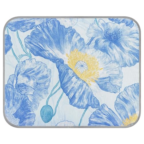aidingzhi Bhutan Blue Poppy Beauty Flowers_4 Kühlkissen, Kühlbetten für Indoor-Katzen, für Welpen, drinnen, tragbar, 56 x 70 cm aidingzhi Bhutan Blue Poppy Beauty Flowers_4 Kühlkissen, Kühlbetten für Indoor-Katzen, für Welpen, drinnen, tragbar, 56 x 70 cm von aidingzhi