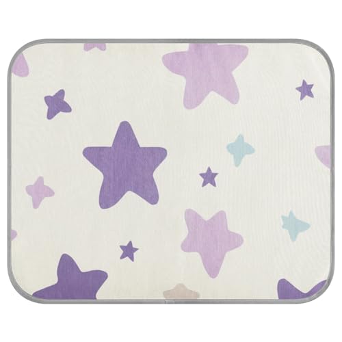 aidingzhi Cute Star Kühldecke für Haustiere, faltbar, 56 x 70 cm, Pastellviolett / Blau aidingzhi Cute Star Kühldecke für Haustiere, faltbar, 56 x 70 cm, Pastellviolett / Blau von aidingzhi