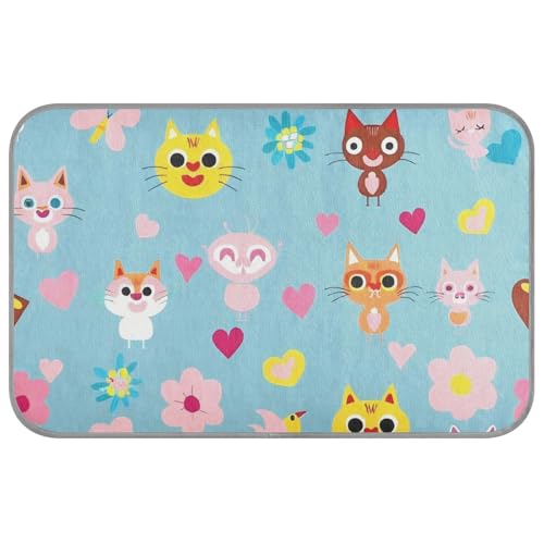 aidingzhi Einfache Cartoon Katzen Pet Kühlmatte für Katzen Kühlung Katze Bett für Huhn Schlafen Sommer 23,6 × 38,6 cm aidingzhi Einfache Cartoon Katzen Pet Kühlmatte für Katzen Kühlung Katze Bett für Huhn Schlafen Sommer 23,6 × 38,6 cm von aidingzhi