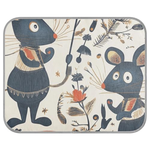 aidingzhi Fairy Tale Cute Fancy Ratten Gel Cooling Pad Kühldecke für Katzen für Kätzchen Indoor Waschbar 22 × 27.6 cm aidingzhi Fairy Tale Cute Fancy Ratten Gel Cooling Pad Kühldecke für Katzen für Kätzchen Indoor Waschbar 22 × 27.6 cm von aidingzhi