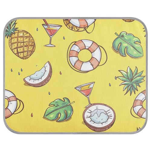 aidingzhi Gelbe Sommer Thema Haustier Kühlmatte für Outdoor Katzen für Welpen Indoor Comfy 22 × 27,6 Zoll aidingzhi Gelbe Sommer Thema Haustier Kühlmatte für Outdoor Katzen für Welpen Indoor Comfy 22 × 27,6 Zoll von aidingzhi