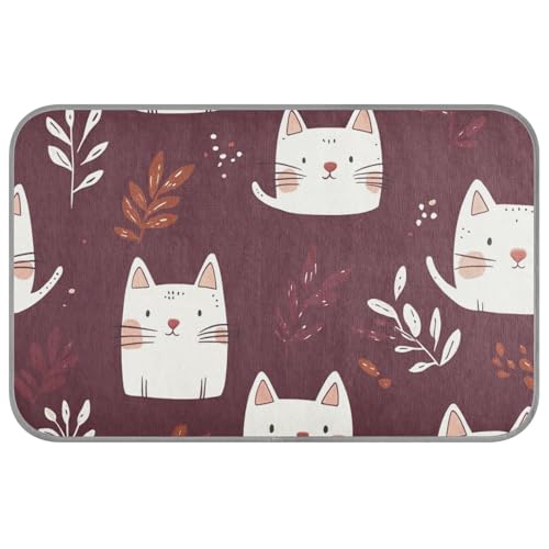 aidingzhi Katzenkritzelkissen für Hunde, groß, kühlend, waschbar, Katzenbett für Hunde, Outdoor, niedlich, 60 x 97 cm, Burgunderrot aidingzhi Katzenkritzelkissen für Hunde, groß, kühlend, waschbar, Katzenbett für Hunde, Outdoor, niedlich, 60 x 97 cm, Burgunderrot von aidingzhi