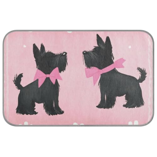 aidingzhi Kühlbett für Hunde, Motiv: Scottish Terrier, kühlendes Haustierbett für Katzen, zum Schlafen, wasserdicht, 60 x 97 cm, Schwarz aidingzhi Kühlbett für Hunde, Motiv: Scottish Terrier, kühlendes Haustierbett für Katzen, zum Schlafen, wasserdicht, 60 x 97 cm, Schwarz von aidingzhi