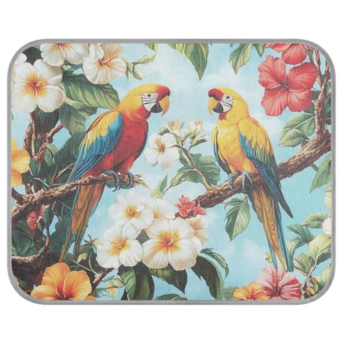 aidingzhi Kühlbett für Hunde, tropische Pflanzen, Papageien, Tiere, kühlendes Katzenbett für draußen, für Kätzchen, drinnen, niedlich, 56 x 70 cm aidingzhi Kühlbett für Hunde, tropische Pflanzen, Papageien, Tiere, kühlendes Katzenbett für draußen, für Kätzchen, drinnen, niedlich, 56 x 70 cm von aidingzhi