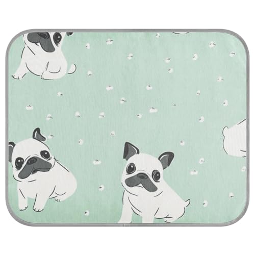 aidingzhi Kühldecke für Hunde mit Cartoon-Motiv, niedlich, weiß, Kühlmatte für Chihuahua, Innenbereich, faltbar, 56 x 70 cm aidingzhi Kühldecke für Hunde mit Cartoon-Motiv, niedlich, weiß, Kühlmatte für Chihuahua, Innenbereich, faltbar, 56 x 70 cm von aidingzhi