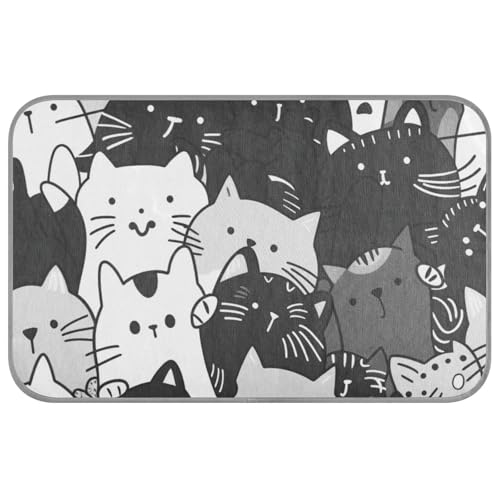 aidingzhi Kühlende Hundedecke im Cartoon-Stil, niedliches Tier, Katze, kühlendes Bett für draußen, für Kätzchen, Outdoor, nicht elektrisch, 60 x 97 cm aidingzhi Kühlende Hundedecke im Cartoon-Stil, niedliches Tier, Katze, kühlendes Bett für draußen, für Kätzchen, Outdoor, nicht elektrisch, 60 x 97 cm von aidingzhi