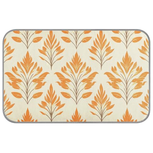 aidingzhi Kühlendes Haustierbett mit indischem Schilfmuster, für draußen, tragbar, 60 x 97 cm, Orange aidingzhi Kühlendes Haustierbett mit indischem Schilfmuster, für draußen, tragbar, 60 x 97 cm, Orange von aidingzhi