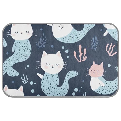 aidingzhi Kühlendes Katzenbett mit Cartoon-Motiv, niedlich, bunt, kühlendes Katzenbett für draußen, für Hühner, draußen, rutschfest, 60 x 97 cm aidingzhi Kühlendes Katzenbett mit Cartoon-Motiv, niedlich, bunt, kühlendes Katzenbett für draußen, für Hühner, draußen, rutschfest, 60 x 97 cm von aidingzhi