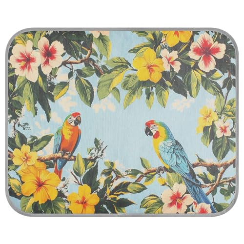 aidingzhi Kühlkissen für Hunde, tropische Pflanzen, Papageien, Tiere, kühlendes Katzenbett, Outdoor, für Huhn, zum Schlafen, abnehmbar, 56 x 70 cm aidingzhi Kühlkissen für Hunde, tropische Pflanzen, Papageien, Tiere, kühlendes Katzenbett, Outdoor, für Huhn, zum Schlafen, abnehmbar, 56 x 70 cm von aidingzhi