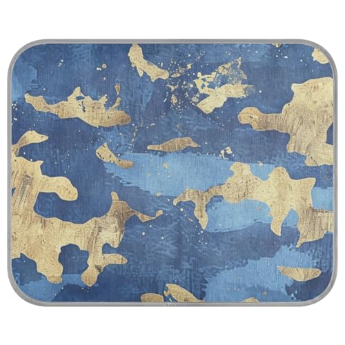 aidingzhi Kühlmatte für Hunde im Freien, kühlendes Bett für draußen, zum Schlafen, waschbar, 56 x 70 cm, goldblau aidingzhi Kühlmatte für Hunde im Freien, kühlendes Bett für draußen, zum Schlafen, waschbar, 56 x 70 cm, goldblau von aidingzhi