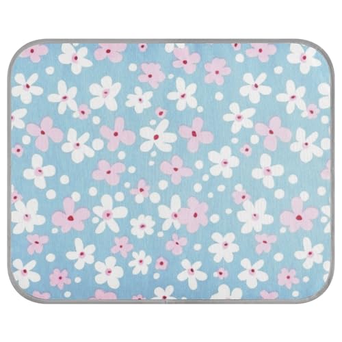 aidingzhi Kühlmatte für Hunde mit Blumenmotiv, kühlendes Bett für Hunde, für Kaninchen, kabellos, 56 x 70 cm aidingzhi Kühlmatte für Hunde mit Blumenmotiv, kühlendes Bett für Hunde, für Kaninchen, kabellos, 56 x 70 cm von aidingzhi