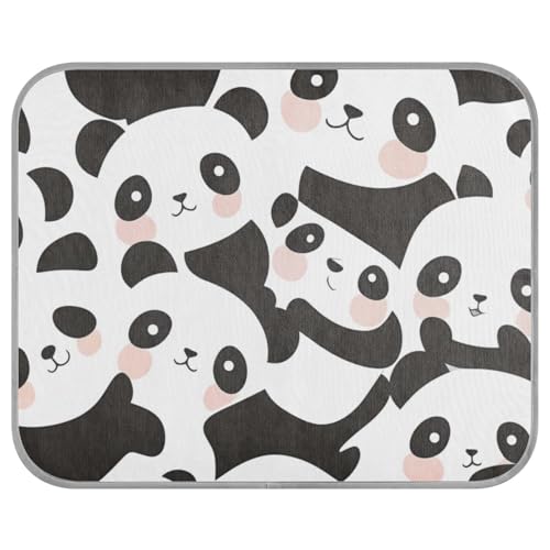 aidingzhi Kühlmatte für Katzen, Panda, Schwarz und Weiß, für Katzen, Reisen, 55 x 60 cm aidingzhi Kühlmatte für Katzen, Panda, Schwarz und Weiß, für Katzen, Reisen, 55 x 60 cm von aidingzhi