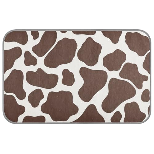 aidingzhi Kühlmatte mit braunem Kuh-Aufdruck, Outdoor-Kühldecke für Katzen für Tiere, draußen, schnurlos, 60 x 97 cm aidingzhi Kühlmatte mit braunem Kuh-Aufdruck, Outdoor-Kühldecke für Katzen für Tiere, draußen, schnurlos, 60 x 97 cm von aidingzhi