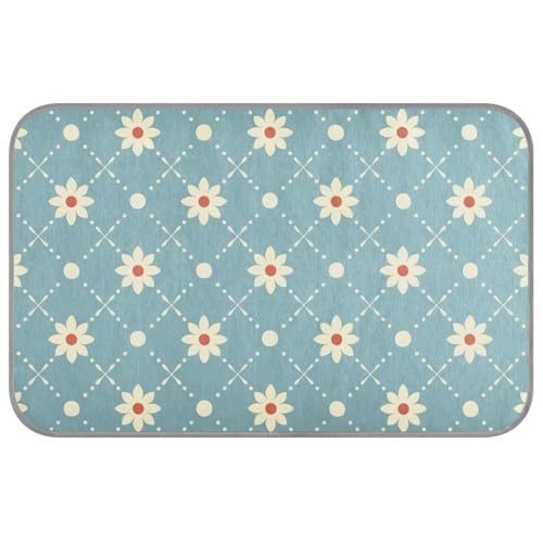 aidingzhi Kühlmatte mit niedlichem Cartoon-Motiv, kleine Blumen, weiß, Kühlmatte für Katzen, Outdoor, für Hamster, gemütliches Schlafen, einzigartig, 60 x 97 cm aidingzhi Kühlmatte mit niedlichem Cartoon-Motiv, kleine Blumen, weiß, Kühlmatte für Katzen, Outdoor, für Hamster, gemütliches Schlafen, einzigartig, 60 x 97 cm von aidingzhi