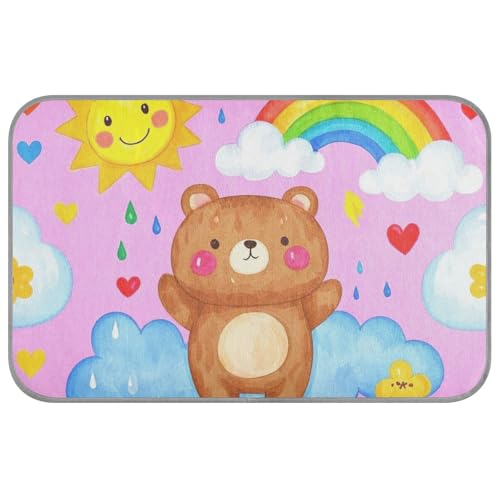 aidingzhi Niedliche Kühlmatte für draußen, kühlendes Haustierbett für Katzen für Kaninchen, Innenbereich, sicher, 60 x 97 cm, Cartoon-Design aidingzhi Niedliche Kühlmatte für draußen, kühlendes Haustierbett für Katzen für Kaninchen, Innenbereich, sicher, 60 x 97 cm, Cartoon-Design von aidingzhi