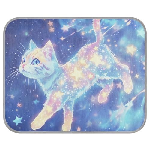 aidingzhi Niedliche amerikanische Kurzhaar-Katzen-Kühlmatte für Katzen, Outdoor-Kühlkissen für Katzen für Welpen, gemütliches Schlafzubehör, 56 x 70 cm von aidingzhi
