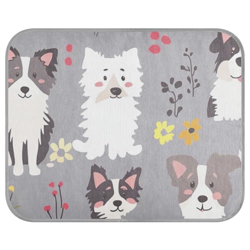 aidingzhi Niedliches Hunde-Kühlbett für Katzen, für Chihuahua, Outdoor, Sommer, 56 x 70 cm, Grau aidingzhi Niedliches Hunde-Kühlbett für Katzen, für Chihuahua, Outdoor, Sommer, 56 x 70 cm, Grau von aidingzhi